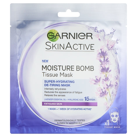 Garnier Moisture Bomb Tissue Mask Lavender