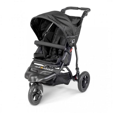 Out n About GT Single Pushchair - Raven Black