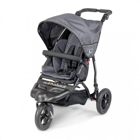 Out n About GT Single Pushchair - Steel Grey