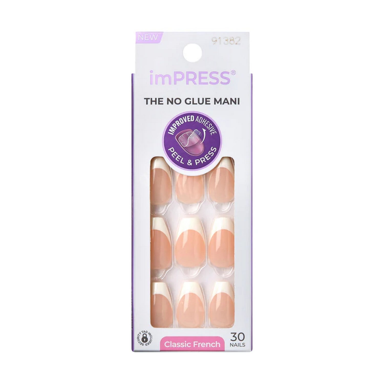 Kiss Impress Classic French Nails Ideal