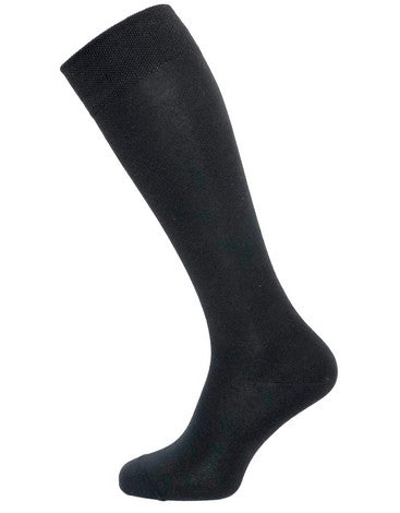 ReflexWear Diabetic &amp; Comfort Socks Thin Knee High Black