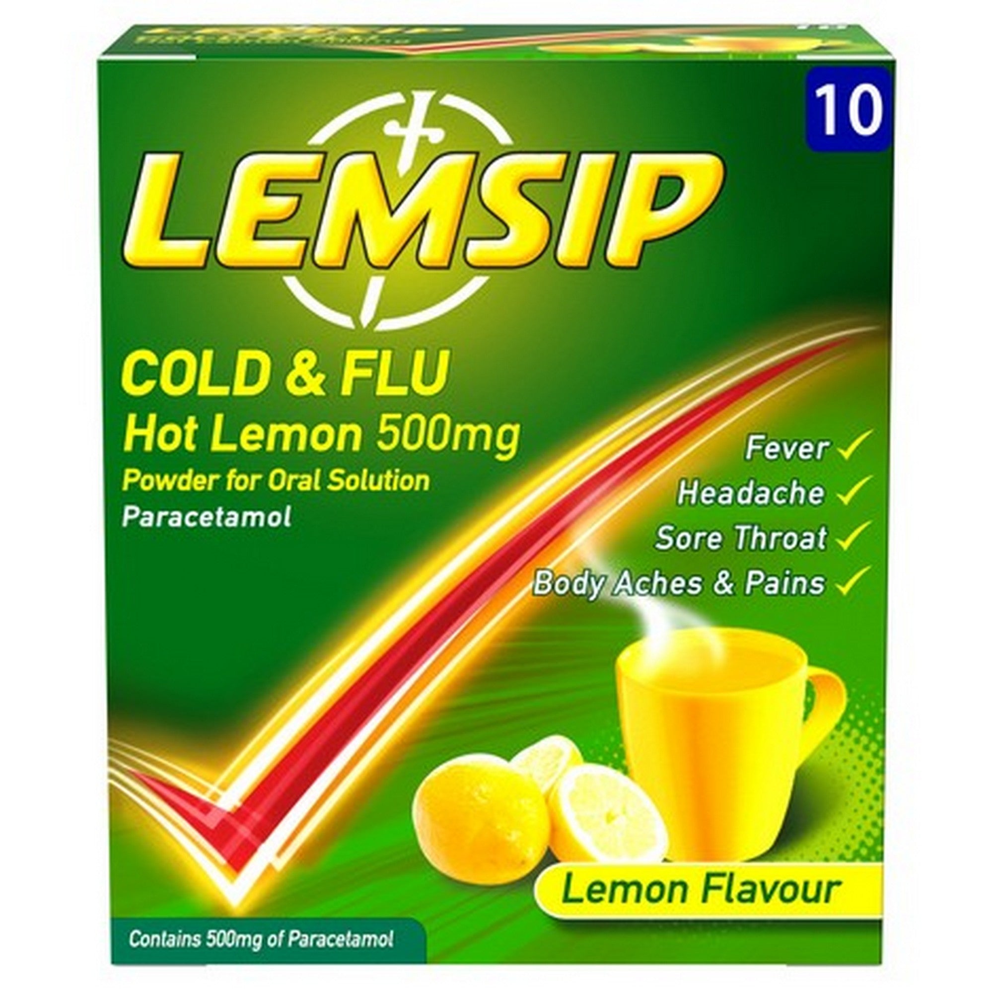 Lemsip Original Cold &amp; Flu- 10