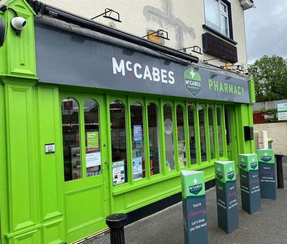 McCabes Pharmacy Newcastle Shop Front