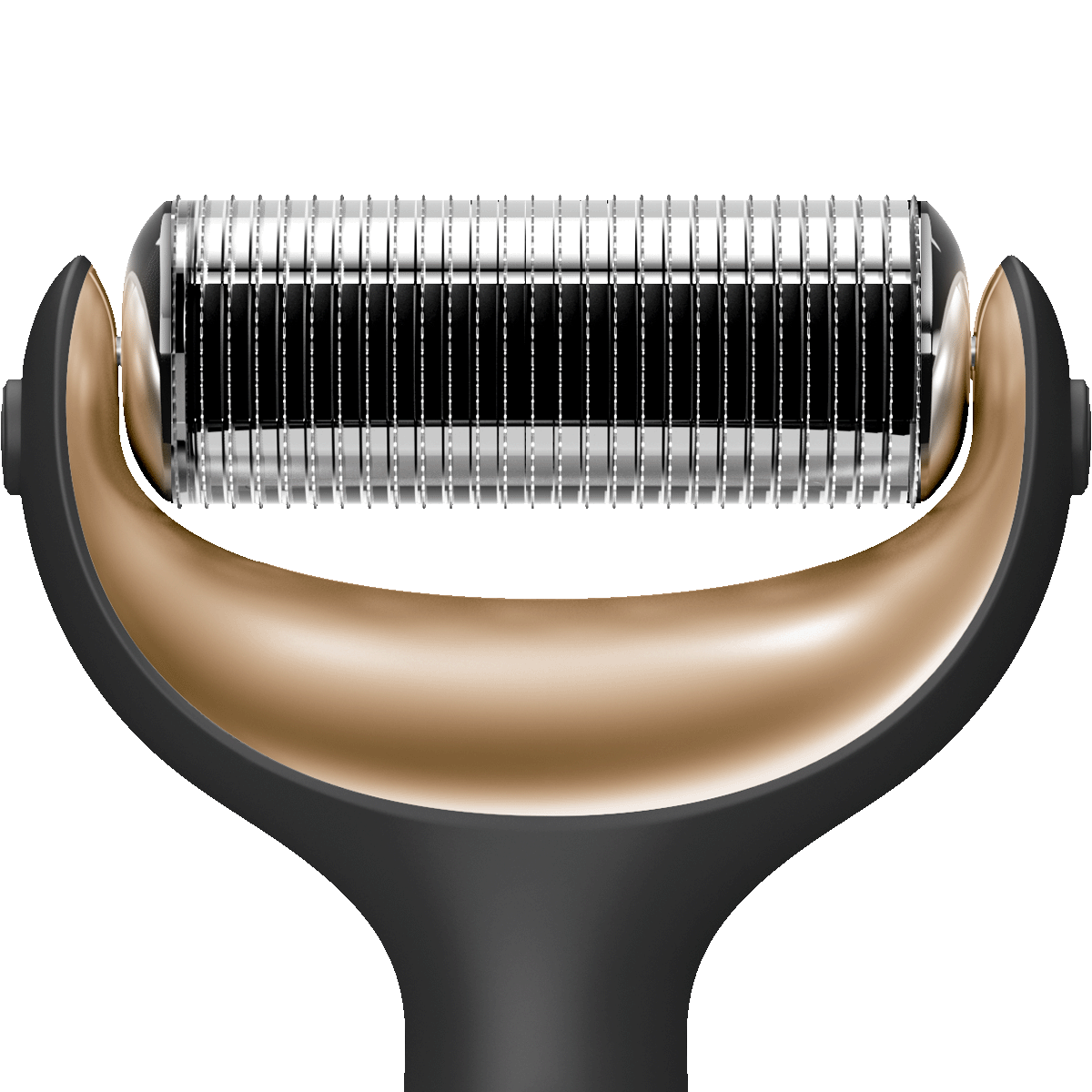 Geske Black And Gold Face Roller Microneedle Head