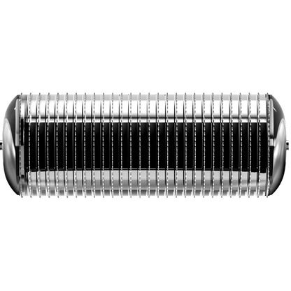 Geske Black And Gold Face Roller Microneedle Head