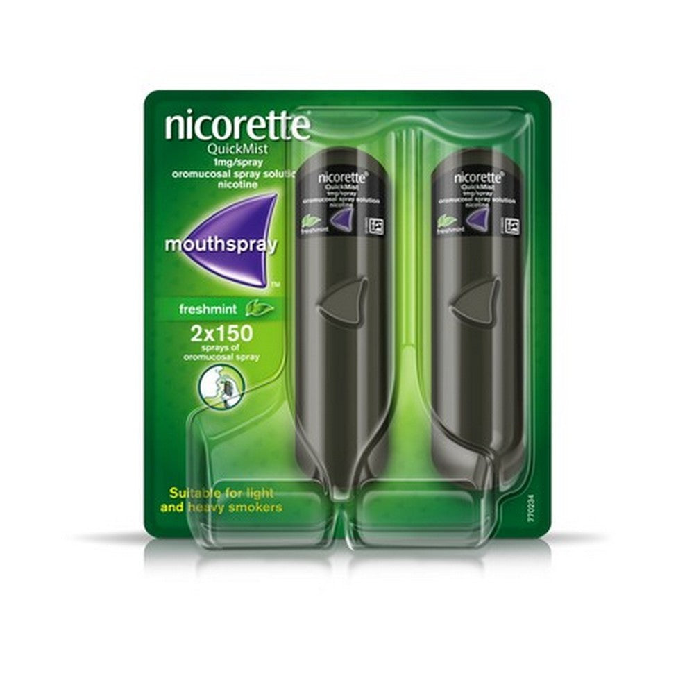 Quickmist Packshot Nicorette Quickmist Freshmint