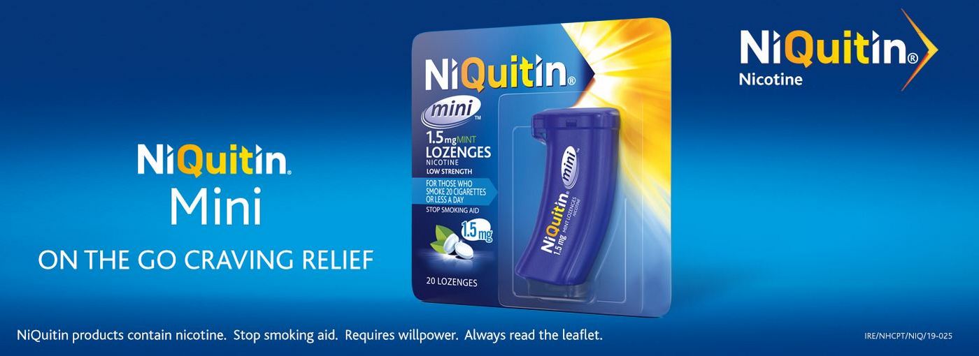 NiQuitin Mini Landing Page Banner