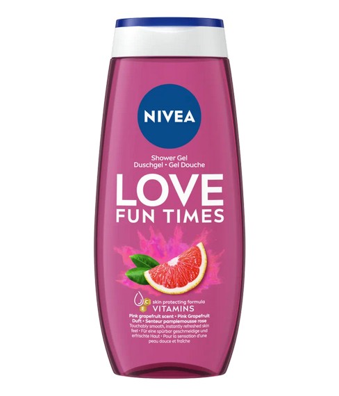 Nivea Love Fun Berry Shower Gel 250ml