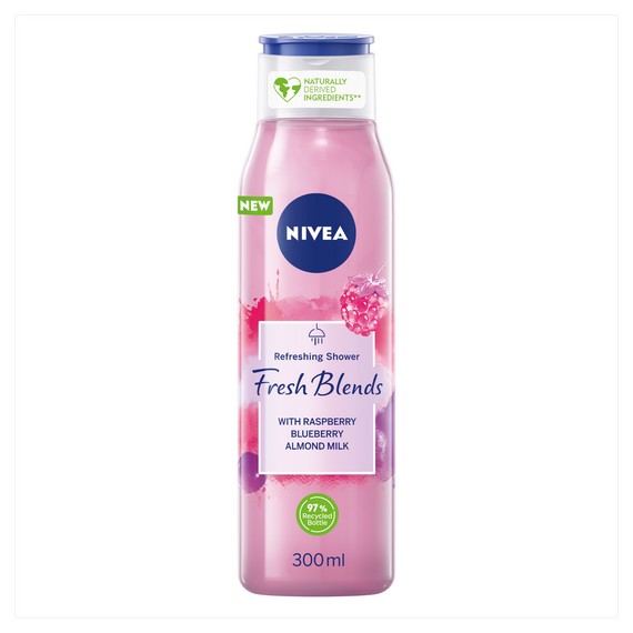 Nivea Raspberry Fresh Blends Refreshing Shower Gel 300ml