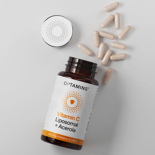 lipo naturals vitamin c OPTAMINS Vitamin C Liposomal + Acerola 60 capsules
