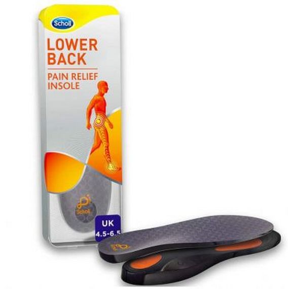 Scholl Orthotics Lower Back Pain Relief Insoles Small