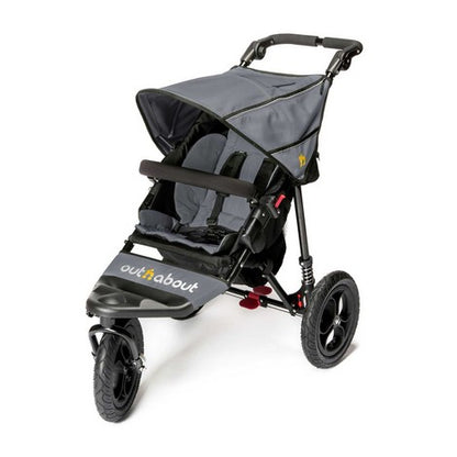Out n About Nipper V4 Pushchair Steel Grey