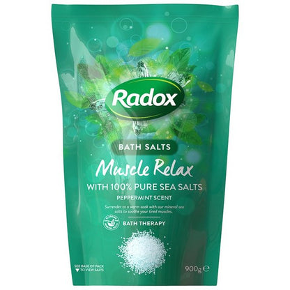 Radox Detoxed Bath Salts 900G Success Peppermint