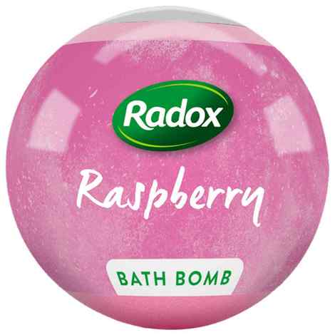 Radox Blueberry Bath Bomb 100g Raspberry