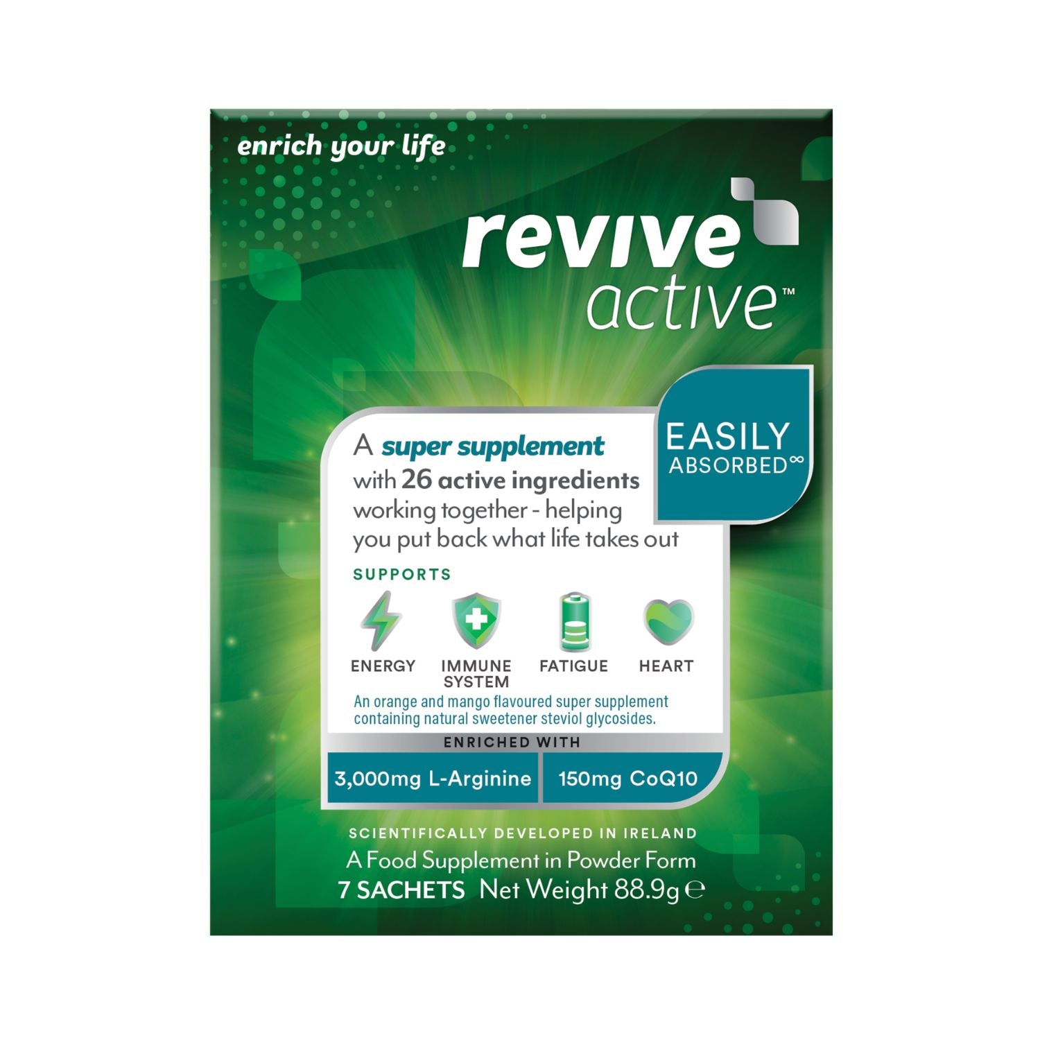 Revive Active Orange & Mango 7 Day Pack – McCabes Pharmacy