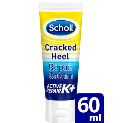 Scholl Cracked Heel Repair Cream Active Repair K+Scholl Cracked Heel Repair Cream Active Repair K+ 60ml Front