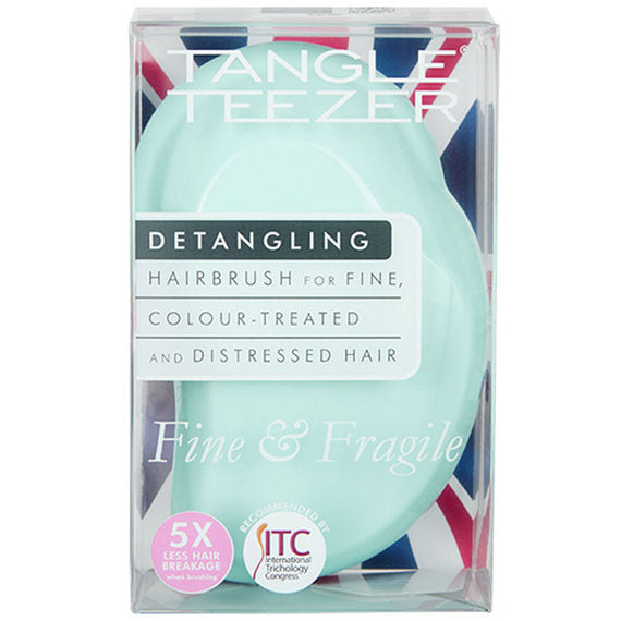 Tangle Teezer Fine and Fragile Detangling Hairbrush Mint VioletTangle Teezer Fine and Fragile Detangling Hairbrush box