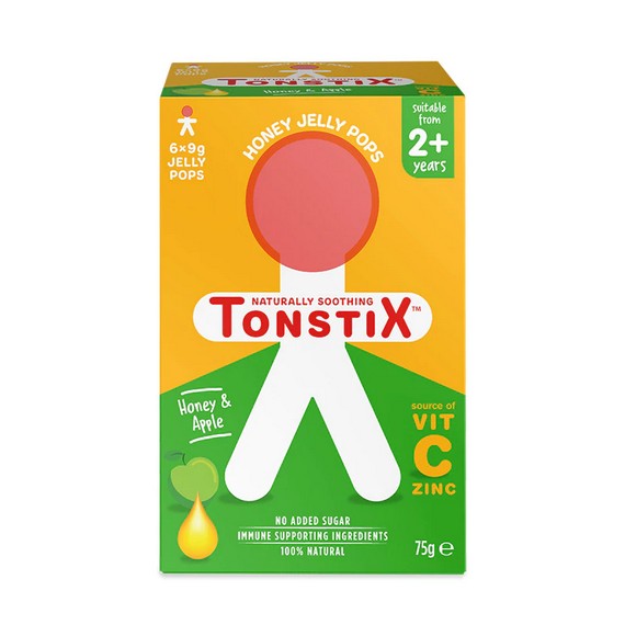 Tonstix Honey &amp; Apple - 6 Jelly Pops