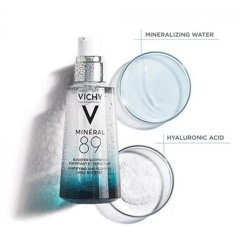 Vichy Mineral 89 Hyaluronic Acid Booster Ingredients