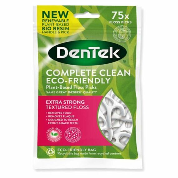 Dentek Eco Complete Clean Floss Picks (90)