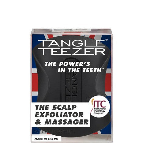 Tangle Teezer The Scalp Exfoliator &amp; Massager -  Onyx Black
