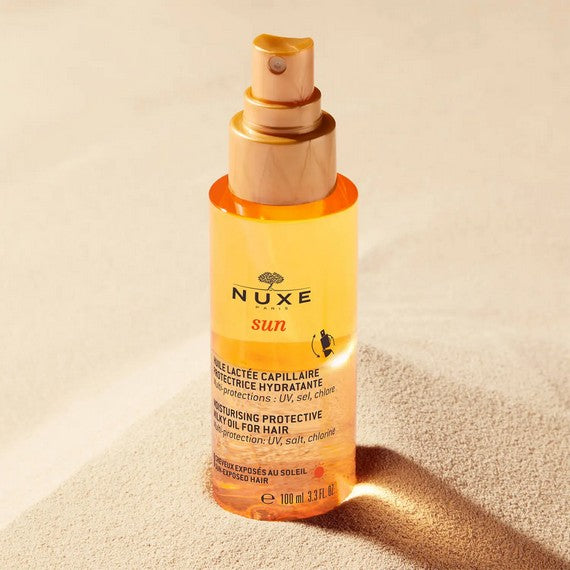 Nuxe Sun Moisturising Milky Oil For Hair 100ml Open