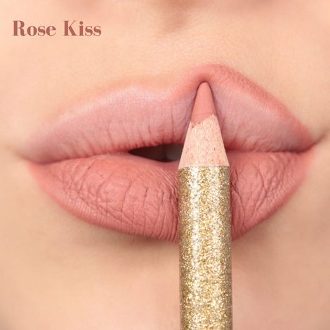Mrs Kisses Lip Liner - Rose Kiss Lips