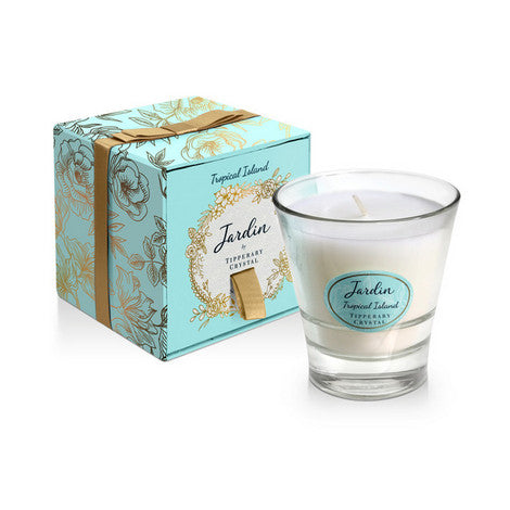 Tipperary Crystal Jardin Collection Candle-Tropical Island