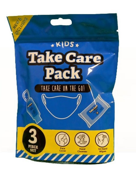 Stay Safe Kids Take Care Pack - Blue