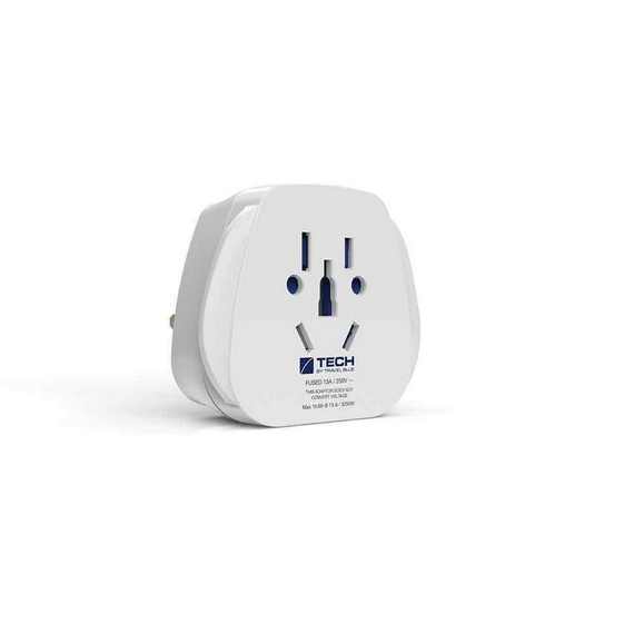 Travel Blue Visitors To The UK Adaptor