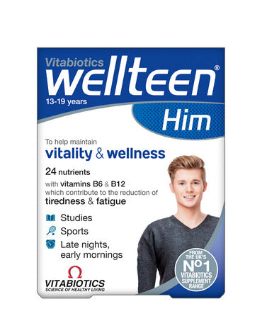 Vitabiotics Wellteen Him 30 Tablets