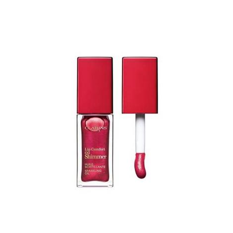 Clarins Lip Comfort Oil 7ml Strawberry Open and Closed
