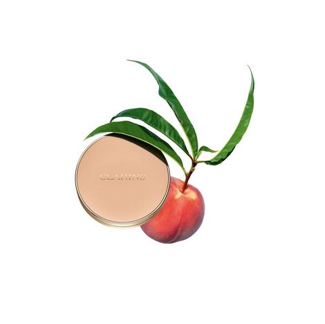 Clarins Ever Matte Compact Powder 10G-03 Closed with fruit background