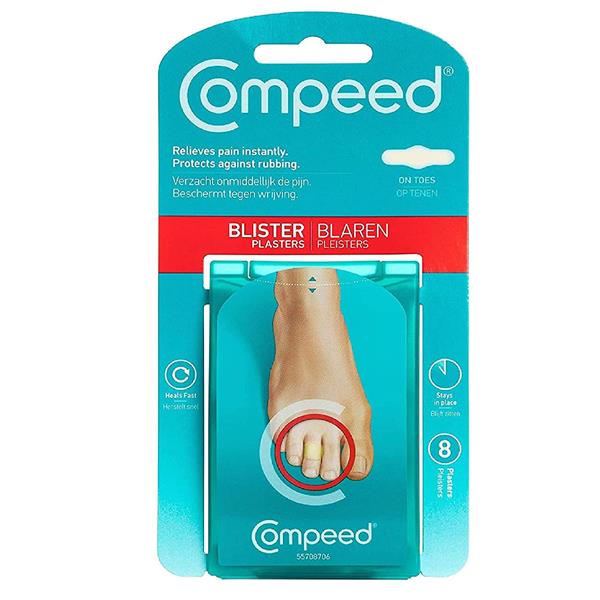 Compeed Blisters On Toes Plasters - 8 Pack