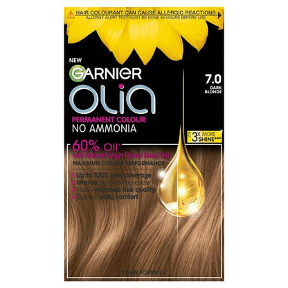Garnier Olia Glow Permanent Hair Dye Dark Blonde