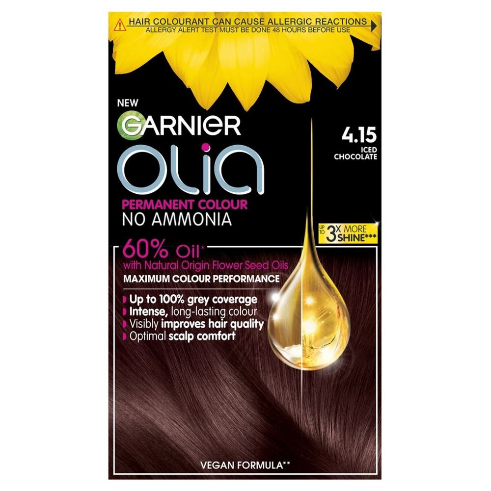 Olia Color Chart Buy Garnier Nutrisse Permanent Hair Dye 5.25 Frosted