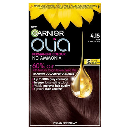 Garnier Olia Glow Permanent Hair Dye Iced Chocolate