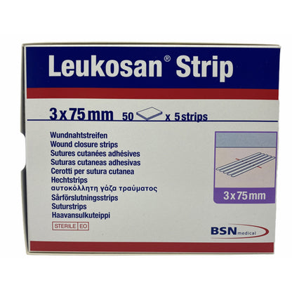 BSN Medical Leukosan Strip 3 x 75mm W250 50 x 5 1Pack