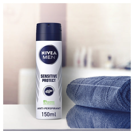 Nivea Men Sensitive Protect Antiperspirant Deodorant 150ml
