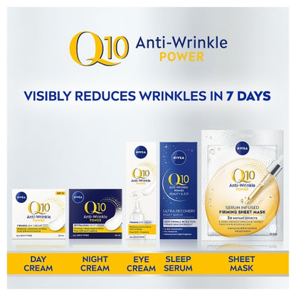 Nivea Q10 Power Anti-Wrinkle + Firming Night Cream 50ml
