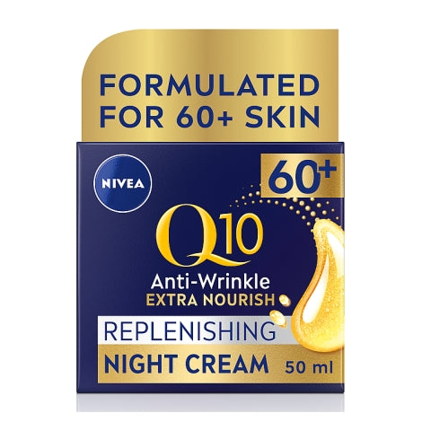 Nivea Q10 Power 60+ Replenishing Night Cream 50ml