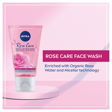 NIVEA Rose Care Micellar Face Wash 150ml