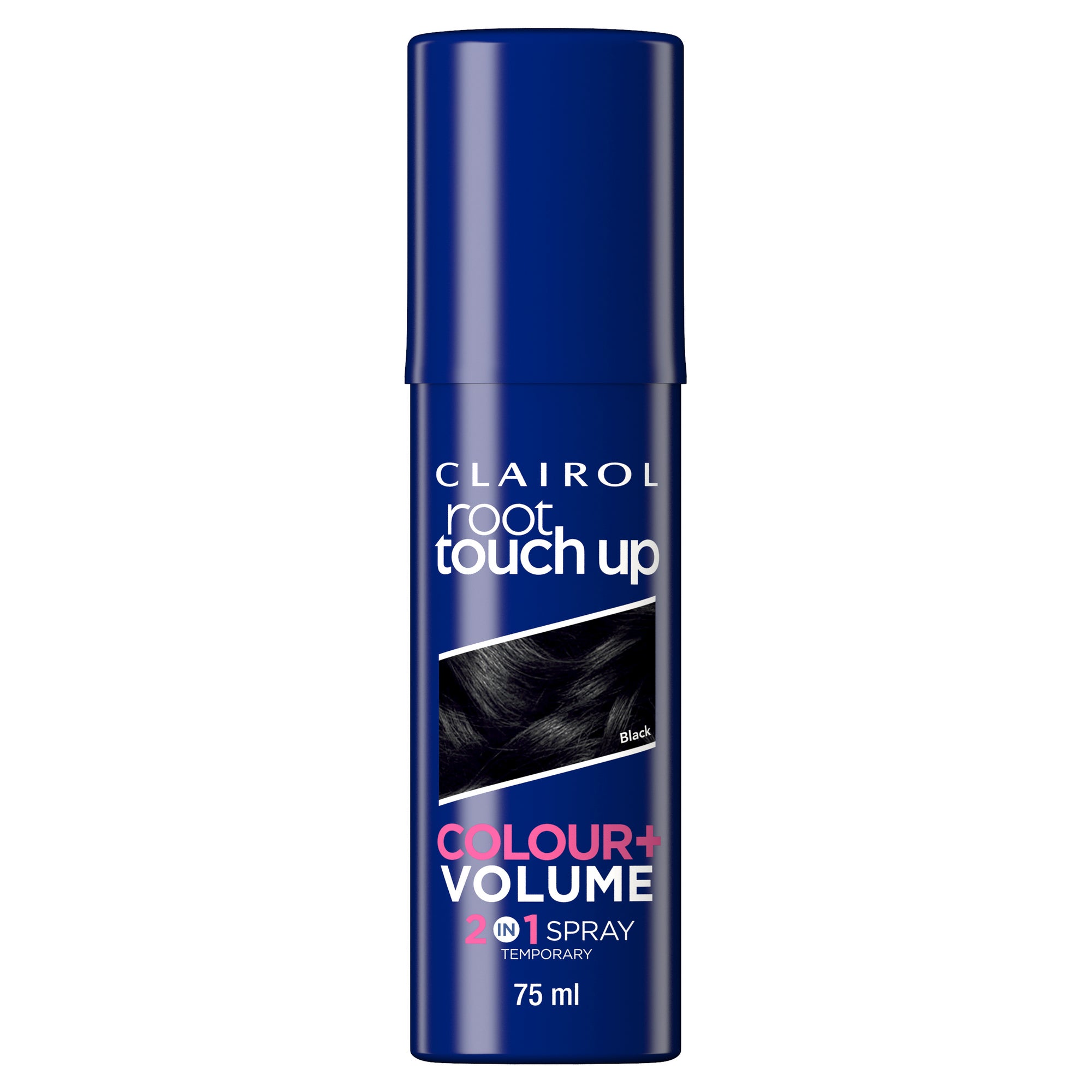 Clairol Root Touch Up Color + Volume 2 in 1 Spray 75ml Black