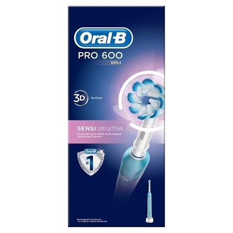 Oral-B Pro 600 Sensi Ultrathin Electric Toothbrush