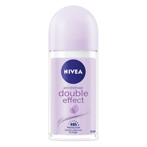Nivea Double Effect Anti-perspirant Deodorant Roll on 50ml