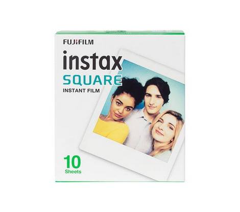 Fujifilm Instax Square Instant Film 10 Shot Pack White Frame