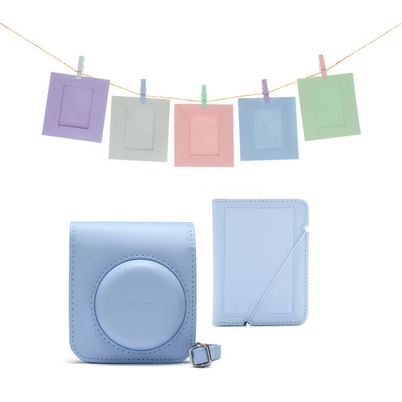 Fuji Instax Mini 12 Accessory Kit Pastel Blue