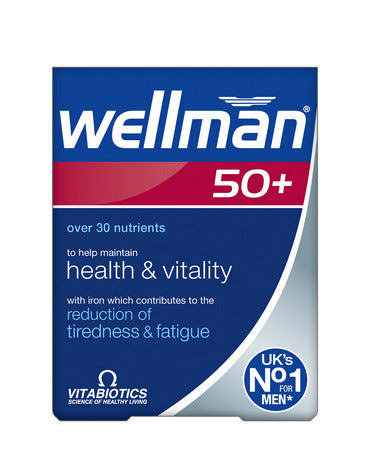 Vitabiotics Wellman 50+ 30 Tabs