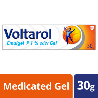 Voltarol Pain Relief Gel Emulgel P 1% Front