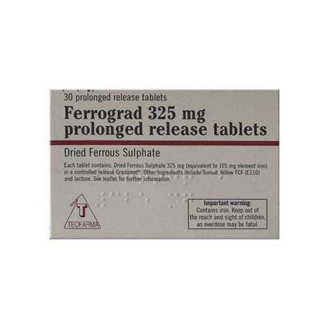Ferrograd Tablets 325mg 30s
